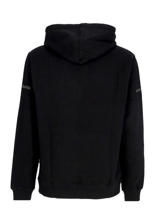 WASTED PARIS Felpa Cappuccio Uomo United Hoodie Black da uomo