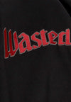 WASTED PARIS Felpa Cappuccio Uomo United Hoodie Black da uomo