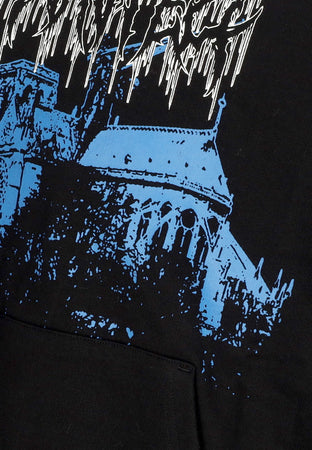 WASTED PARIS Felpa Cappuccio Uomo Vault Hoodie Black da uomo