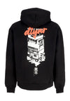 DOLLY NOIRE Felpa Cappuccio Uomo Yokai Console Hoodie Black da uomo