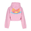 SANTA CRUZ Felpa Cappuccio Zip Donna Sunrise Dot Zip Hoodie Fondant Pink da donna