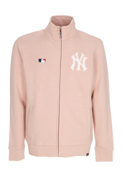 47 BRAND Felpa Collo Alto Uomo Mlb Emb Islington Tj Neyyan Dusty Mauve da uomo