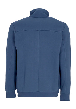47 BRAND Felpa Collo Alto Uomo Mlb Emb Islington Tj Neyyan Timber Blue da uomo