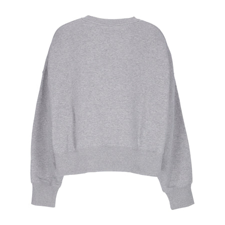 Nike Felpa Girocollo Corta Donna W Sportswear Phoenix Fleece Over-oversized Crewneck Dk Grey Heather/sail da donna