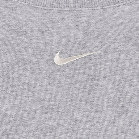 Nike Felpa Girocollo Corta Donna W Sportswear Phoenix Fleece Over-oversized Crewneck Dk Grey Heather/sail da donna