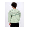 KARL KANI Felpa Girocollo Donna W Diner Crew Light Mint da donna