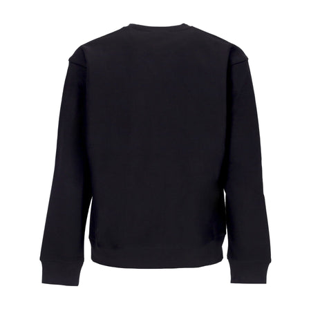 CARHARTT WIP Felpa Girocollo Uomo American Script Sweat Black da uomo