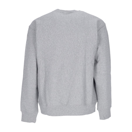 CARHARTT WIP Felpa Girocollo Uomo American Script Sweat Grey Heather da uomo