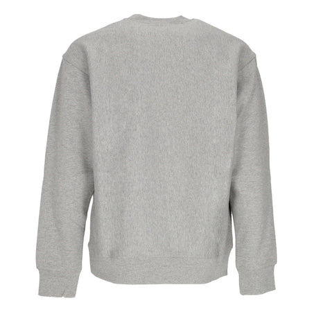CARHARTT WIP Felpa Girocollo Uomo American Script Sweat Grey Heather da uomo