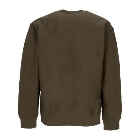 CARHARTT WIP Felpa Girocollo Uomo American Script Sweat Plant da uomo