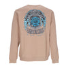 SANTA CRUZ Felpa Girocollo Uomo Dressen Rose One Crewneck Taupe da uomo