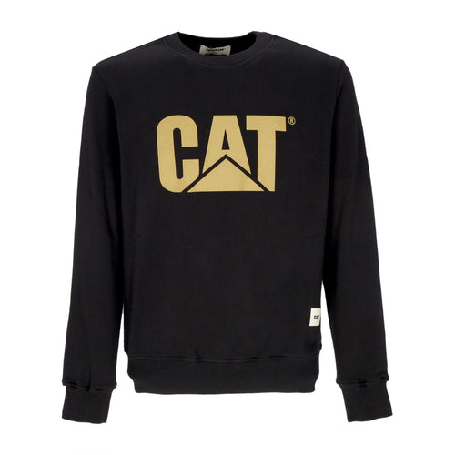 CATERPILLAR Felpa Girocollo Uomo Logo Crewneck Black da uomo