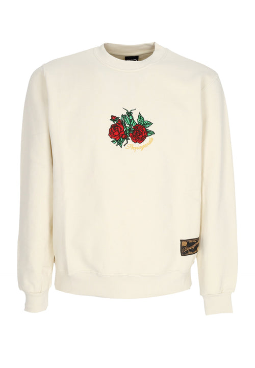 PROPAGANDA Felpa Girocollo Uomo Mantis Crewneck Bone da uomo