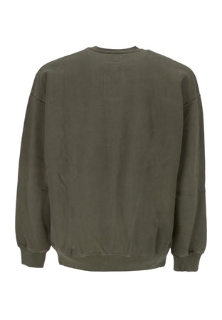 HUF Felpa Girocollo Uomo Mason Crewneck Fleece Hunter Green da uomo