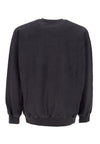 HUF Felpa Girocollo Uomo Mason Crewneck Fleece Washed Black da uomo