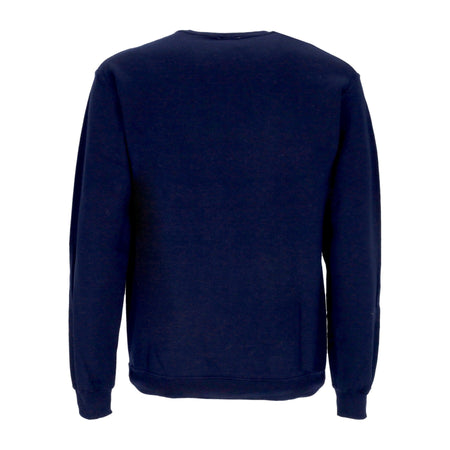 THRASHER Felpa Girocollo Uomo Outlined Crewneck Navy Orange da uomo