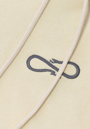 PROPAGANDA Felpa Leggera Cappuccio Corta Donna W Logo Embroidery Crop Top Hoodie Gravel da donna