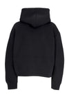 Nike Felpa Leggera Cappuccio Donna W Sportswear Tech Fleece Oversized Hoodie Black/black da donna