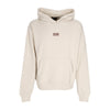 DOLLY NOIRE Felpa Leggera Cappuccio Uomo 3d Box Logo Hoodie Beige da uomo