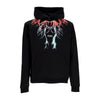 PHOBIA Felpa Leggera Cappuccio Uomo Bicolor Lightning Print Hoodie Black da uomo