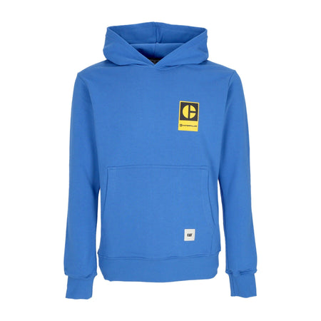 CATERPILLAR Felpa Leggera Cappuccio Uomo Block C Hoodie Skydiver da uomo