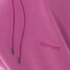 ELEMENT Felpa Leggera Cappuccio Uomo Cornell 3.0 Po Hoodie Deep Orchid da uomo