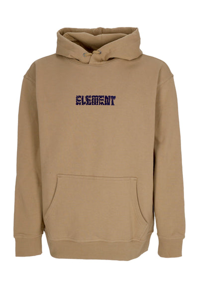 ELEMENT Felpa Leggera Cappuccio Uomo Cornell Cipher Hoodie Khaki da uomo