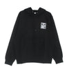 OBEY Felpa Leggera Cappuccio Uomo Eyes Icon 2 Premium French Terry Hooded Po Black da uomo