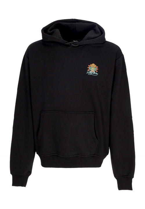 DOLLY NOIRE Felpa Leggera Cappuccio Uomo Garuda Hoodie Black da uomo