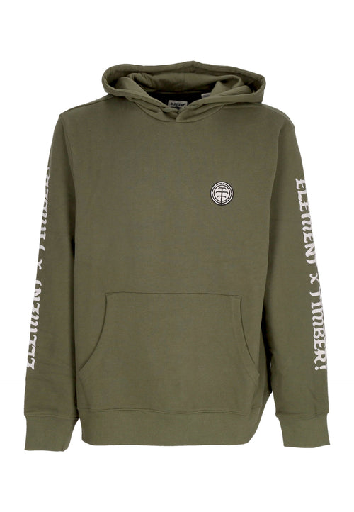 ELEMENT Felpa Leggera Cappuccio Uomo Jester Hoodie X Timber Beetle da uomo