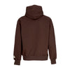 CATERPILLAR Felpa Leggera Cappuccio Uomo Logo Hoodie Brown da uomo