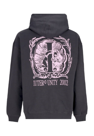 IUTER Felpa Leggera Cappuccio Uomo Mith Hoodie Asphalt da uomo