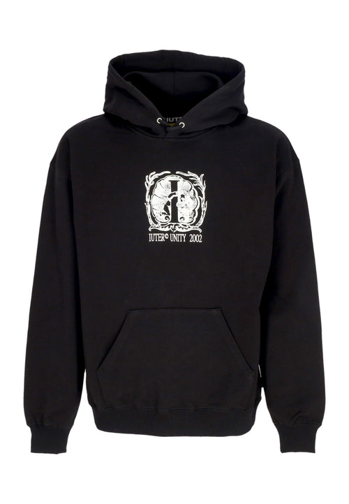 IUTER Felpa Leggera Cappuccio Uomo Mith Hoodie Black da uomo