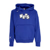 NIKE NBA Felpa Leggera Cappuccio Uomo Nba City Edition Courtside Standard Issue Hoodie Bronet Rush Blue da uomo