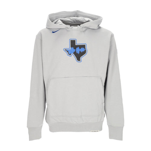 NIKE NBA Felpa Leggera Cappuccio Uomo Nba City Edition Courtside Standard Issue Hoodie Dalmav Flt Silver da uomo