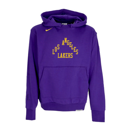NIKE NBA Felpa Leggera Cappuccio Uomo Nba City Edition Courtside Standard Issue Hoodie Loslak Field Purple da uomo