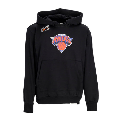 NIKE NBA Felpa Leggera Cappuccio Uomo Nba City Edition Courtside Standard Issue Hoodie Neykni Black da uomo