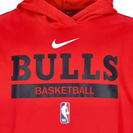 NIKE NBA Felpa Leggera Cappuccio Uomo Nba Dri-fit Spotlight Hoodie Chibul University Red da uomo