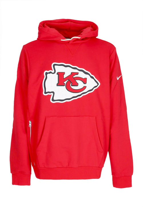 NIKE NFL Felpa Leggera Cappuccio Uomo Nfl Hoodie Kanchi University Red da uomo