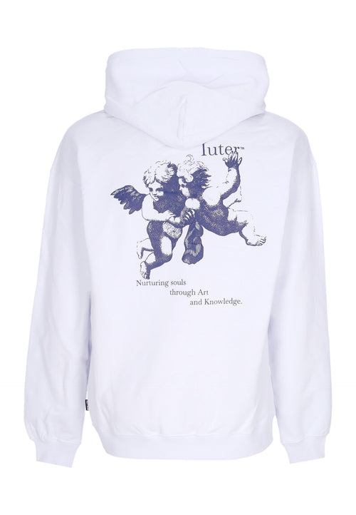 IUTER Felpa Leggera Cappuccio Uomo Souls Hoodie White da uomo