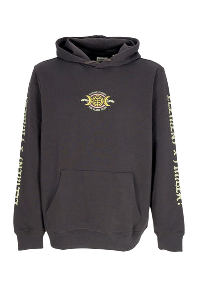 ELEMENT Felpa Leggera Cappuccio Uomo Wisdom Hoodie X Timber Off Black da uomo