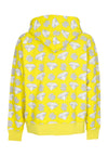 BILLIONAIRE BOYS CLUB Felpa Leggera Cappuccio Zip Uomo Diamonds & Dollars Zip-through Hooded Yellow da uomo