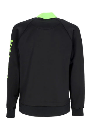 NIKE NBA Felpa Leggera College Uomo Nba City Edition Dri-fit Showtime L/s Full-zip Top Boscel Black/black/black/action Green da uomo