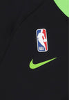 NIKE NBA Felpa Leggera College Uomo Nba City Edition Dri-fit Showtime L/s Full-zip Top Boscel Black/black/black/action Green da uomo