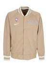 NIKE NBA Felpa Leggera College Uomo Nba City Edition Dri-fit Showtime L/s Full-zip Top Chibul Hemp/hemp/hemp/sail da uomo