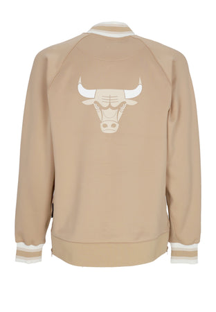 NIKE NBA Felpa Leggera College Uomo Nba City Edition Dri-fit Showtime L/s Full-zip Top Chibul Hemp/hemp/hemp/sail da uomo