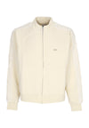 ARTE Felpa Leggera Collo Alto Uomo Flower Tape Jacket Cream da uomo