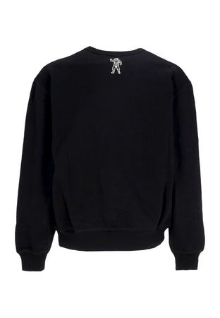 BILLIONAIRE BOYS CLUB Felpa Leggera Girocollo Uomo Arch Logo Crewneck Black da uomo