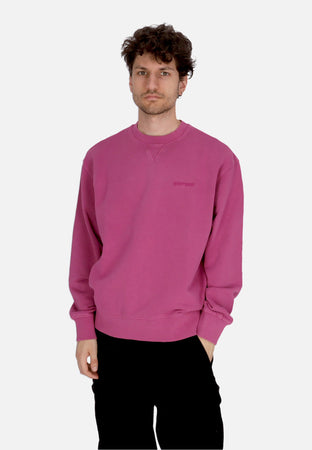 ELEMENT Felpa Leggera Girocollo Uomo Cornell 3.0 Crewneck Deep Orchid da uomo