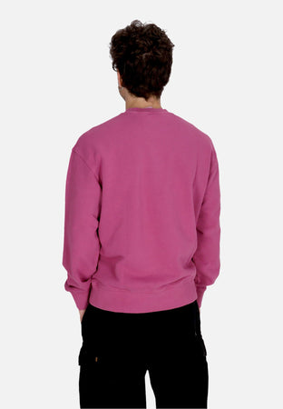 ELEMENT Felpa Leggera Girocollo Uomo Cornell 3.0 Crewneck Deep Orchid da uomo